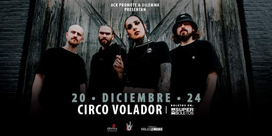 Jinjer en Cdmx