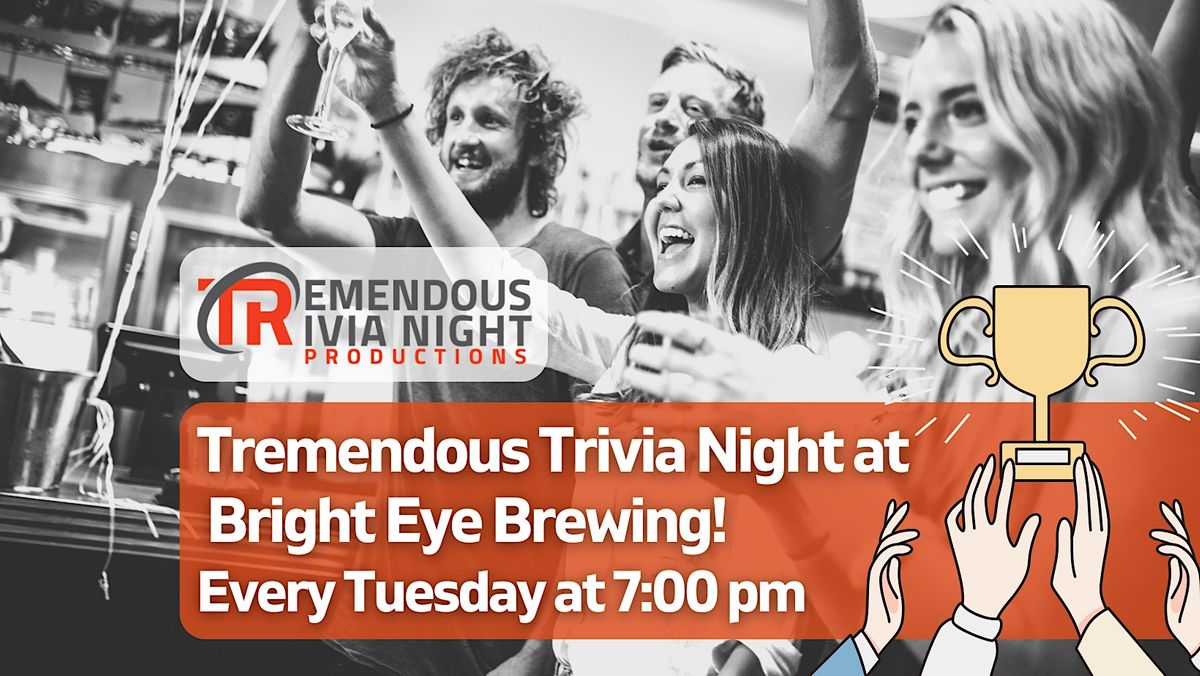 Kamloops at Bright Eye Brewing Tuesday Night Trivia!