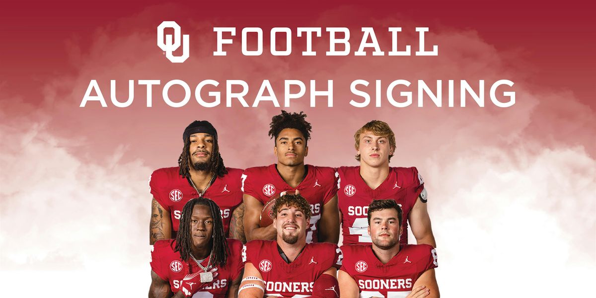 OU Football Autograph Signing in OKC