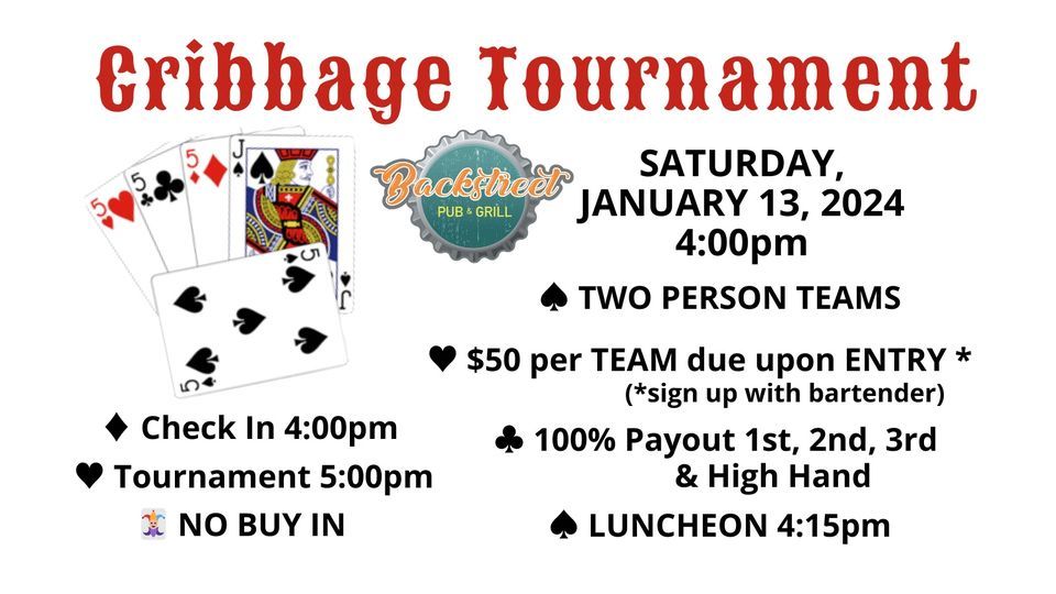 Cribbage Tournament