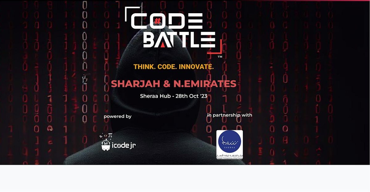 Code Battle 2023 Inter-School Hackathon - Sharjah & Northern Emirates