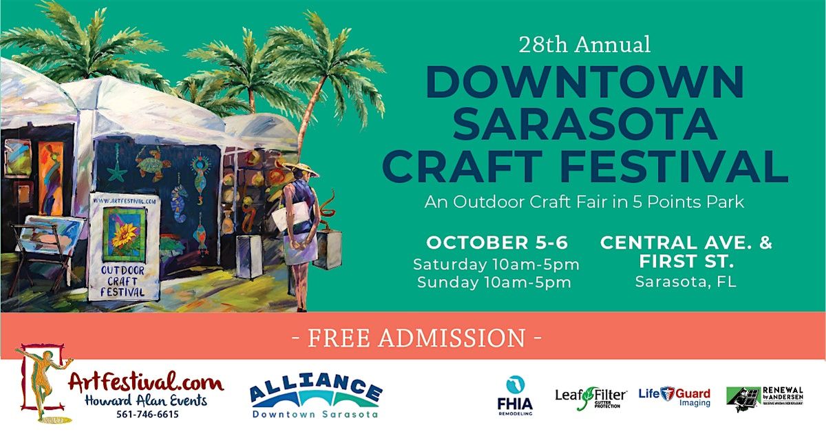 28th Annual Downtown Sarasota Spring Craft Fair