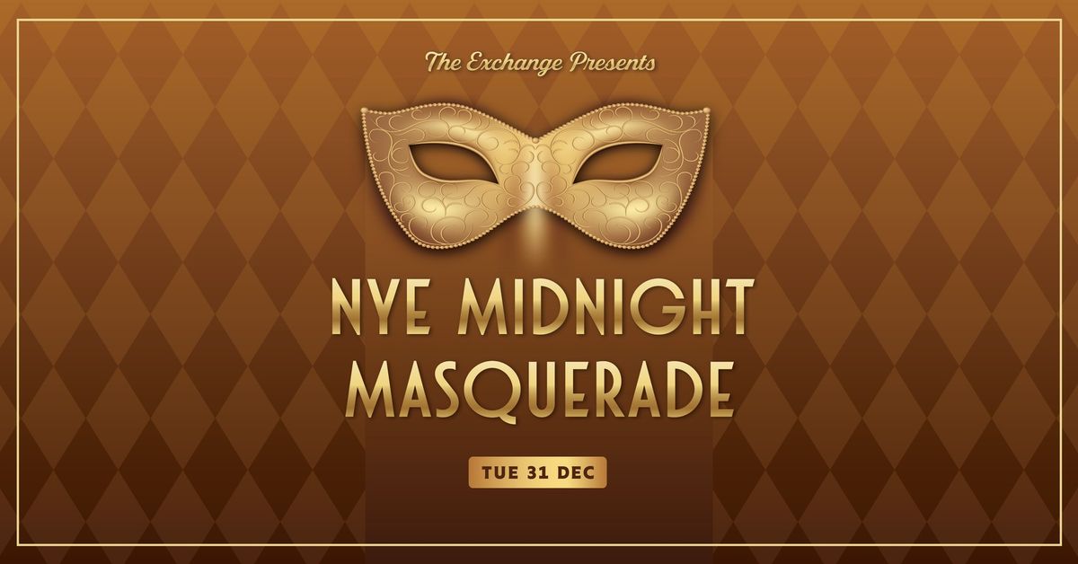 NYE Midnight Masquerade - Step into the Mystery! 