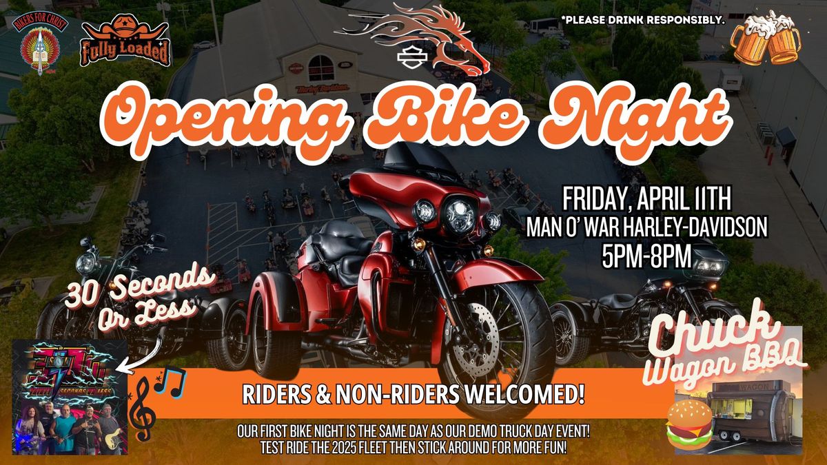 Opening Bike Night