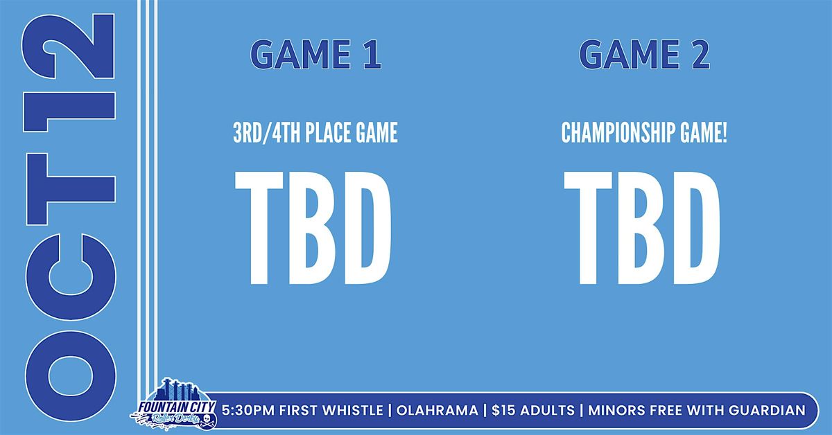 FCRD Open Gender Division Championship