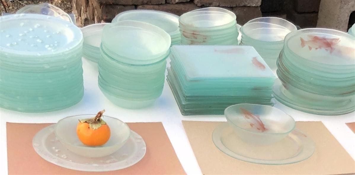 Recycled Glass "Window Ware" Workshop with Mary White