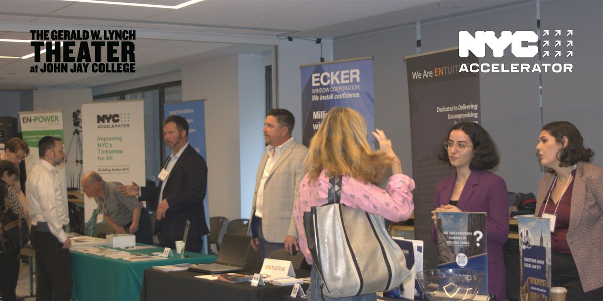 LL97 Compliance: NYC Accelerator Service Provider Expo and Symposium