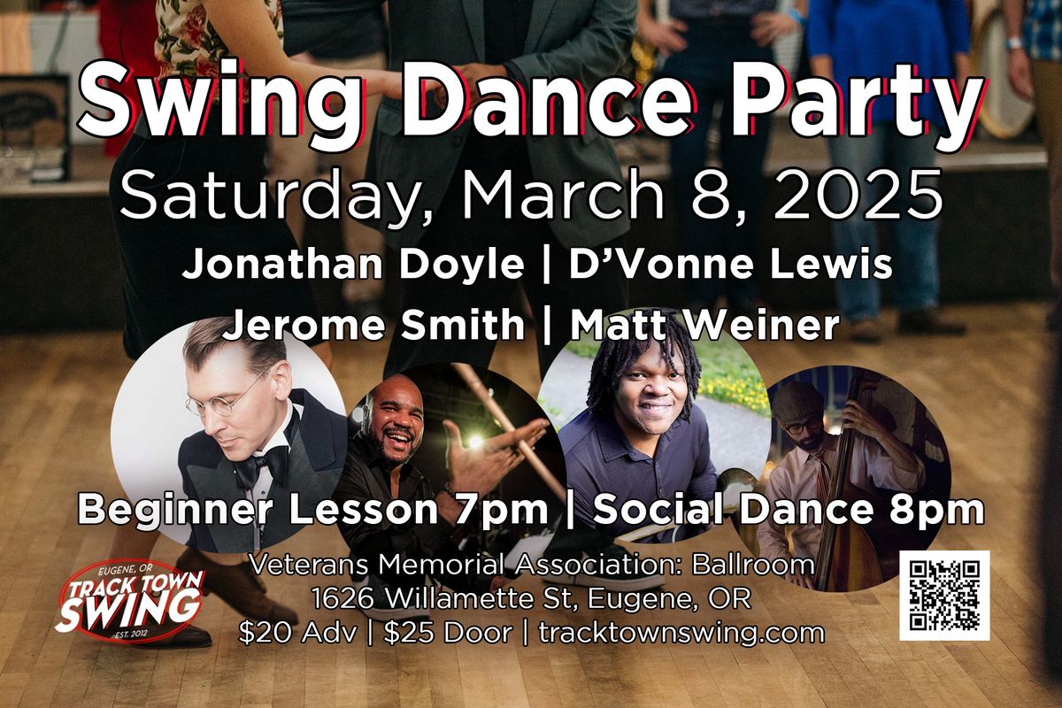 Swing Dance Party with Jonathan Doyle, Jerome Smith, Matt Weiner, & D'Vonne Lewis