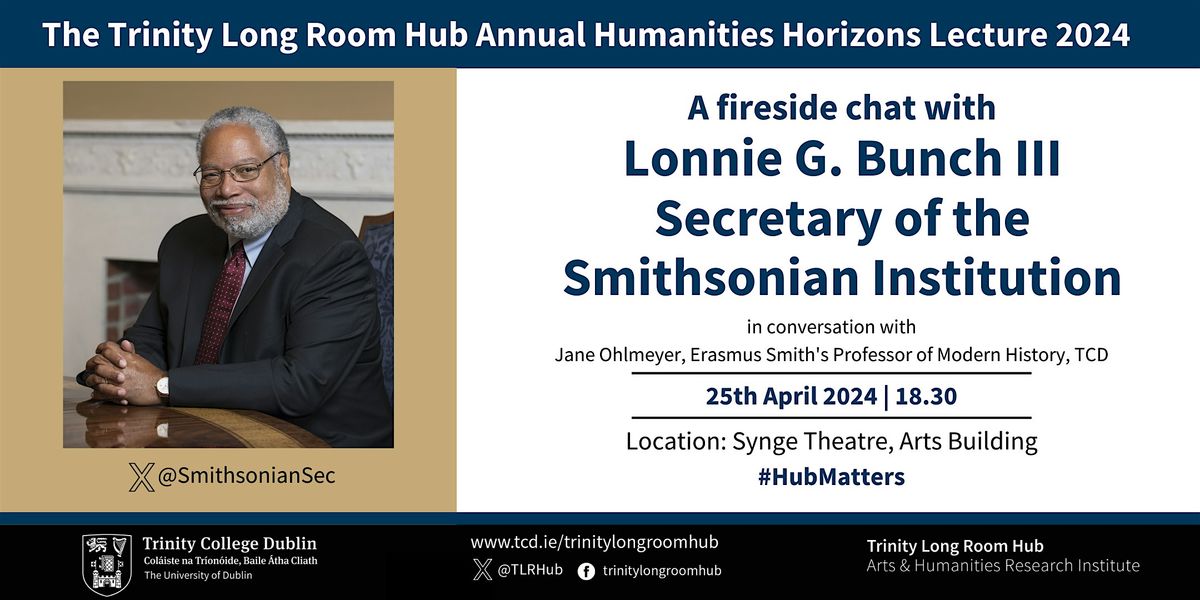 The Trinity Long Room Hub Annual Humanities Horizons Lecture 2024