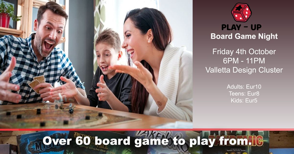 Board Game Night - 4th Oct