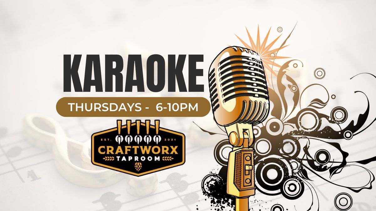 Karaoke at CraftWorx Taproom