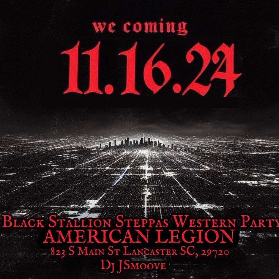 Black Stallion Steppas Western Party 