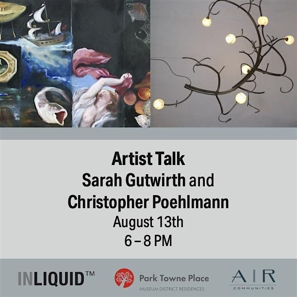 Artist Talk with Sarah Gutwirth and Christopher Poehlmann