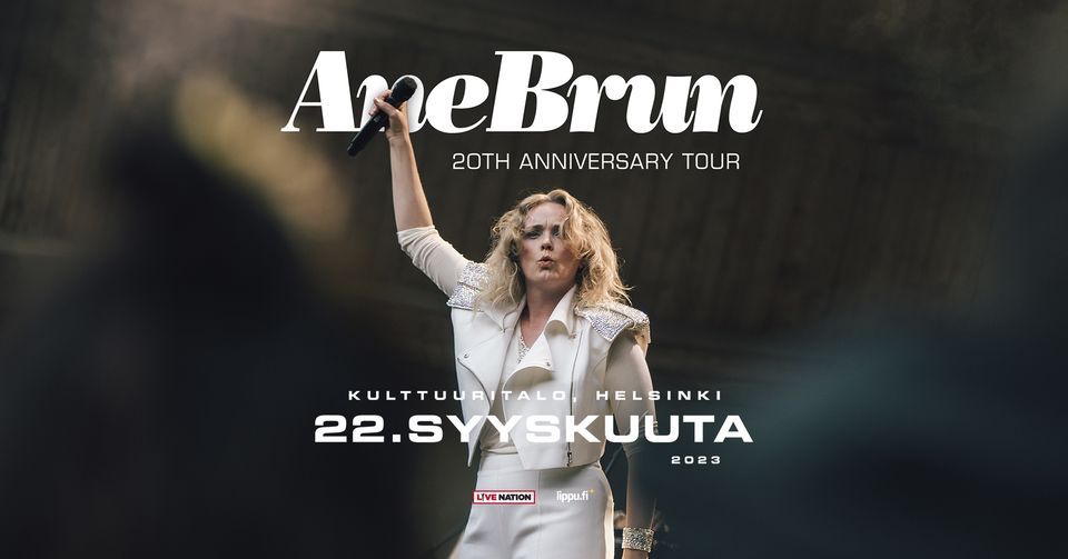 Ane Brun (NO), Kulttuuritalo, Helsinki 22.9.2023