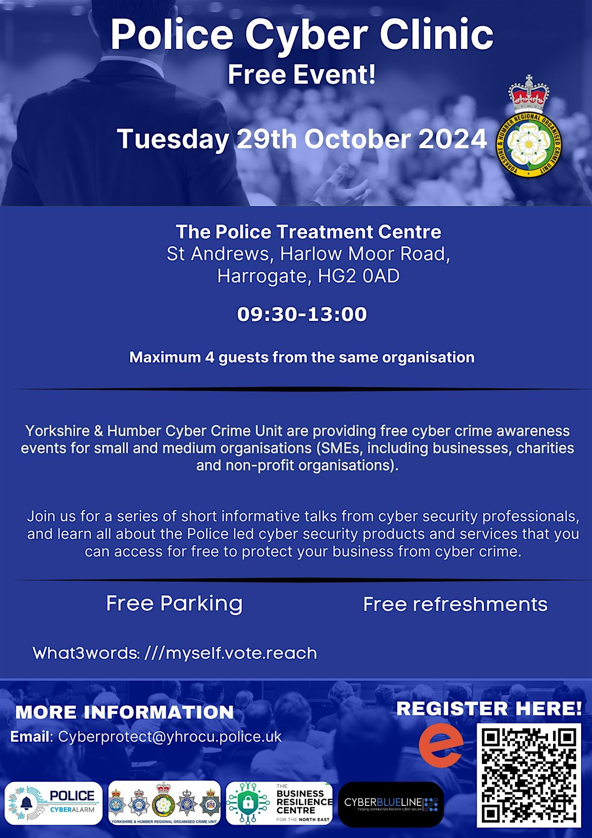 Police Cyber Clinic - Harrogate