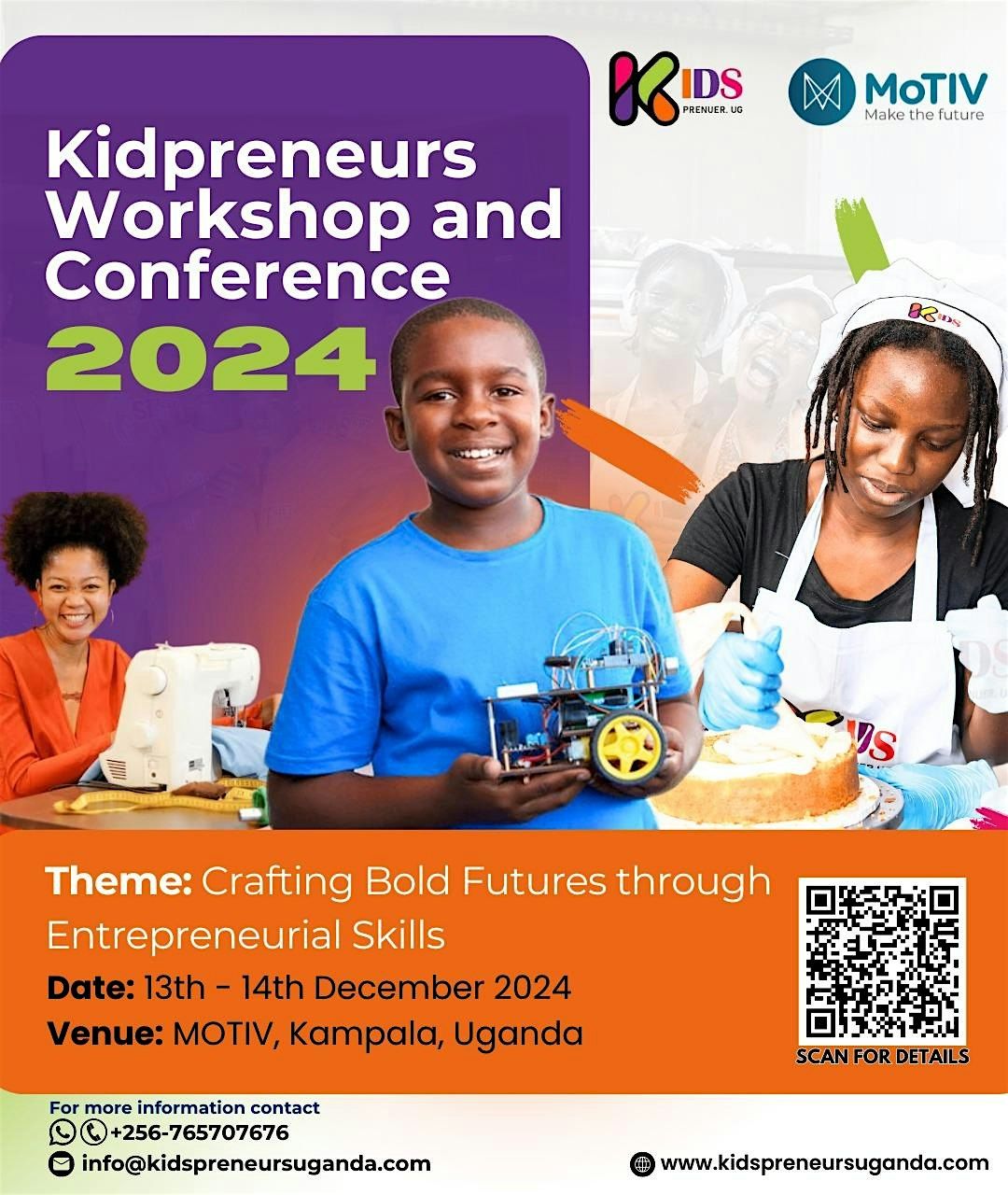 Kidpreneurs workshop and conference 2024