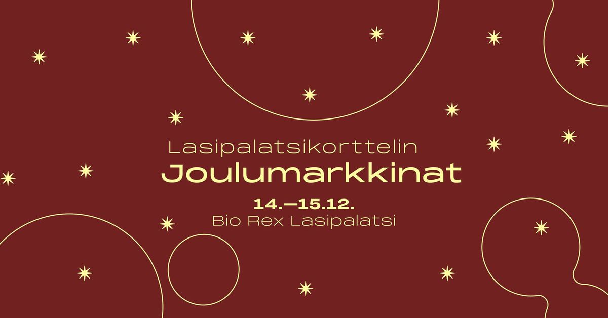 Lasipalatsikorttelin joulumarkkinat