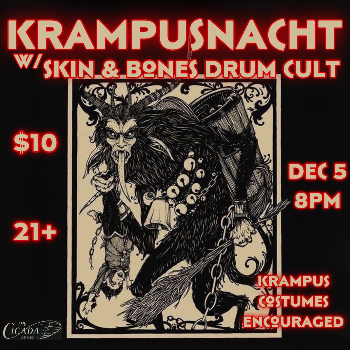 Krampusnacht w\/ Skin & Bones Drum Cult