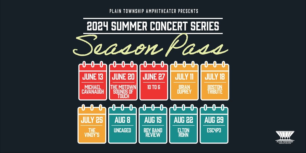 2024 Summer Concert Series Season Pass