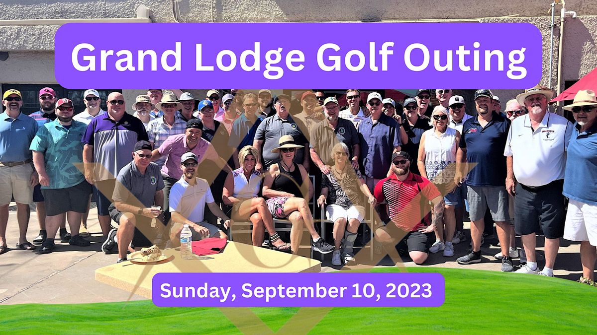 Grand Lodge Golf Outing 2023