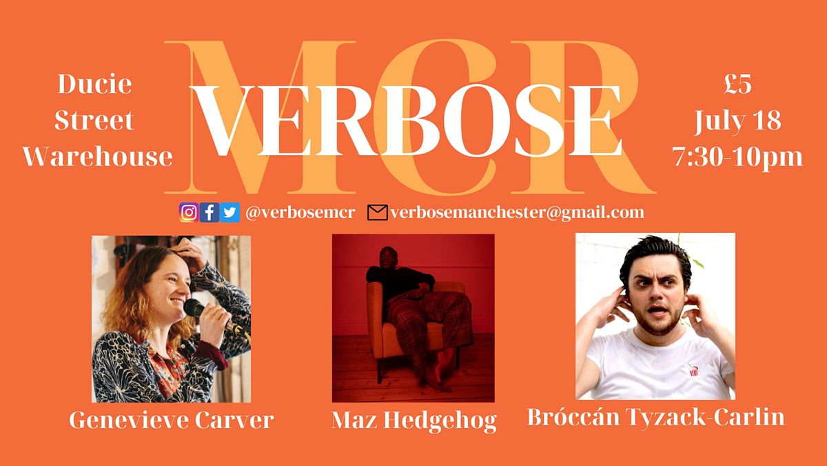 Verbose @ DSW with Genevieve Carver, Maz Hedgehog and Br\u00f3cc\u00e1n Tyzack-Carlin