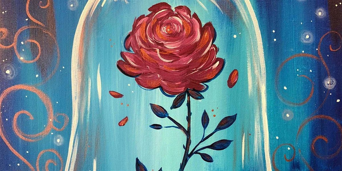 Enchanted Rose - Paint and Sip by Classpop!\u2122