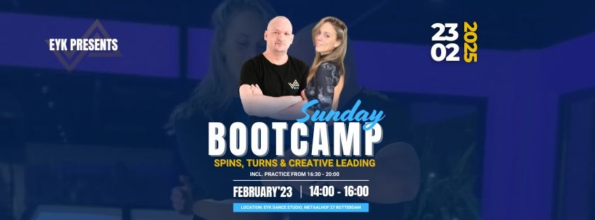 Bootcamp Spins, Turns & Creative Leading by Eric & Mara - 23th of February 