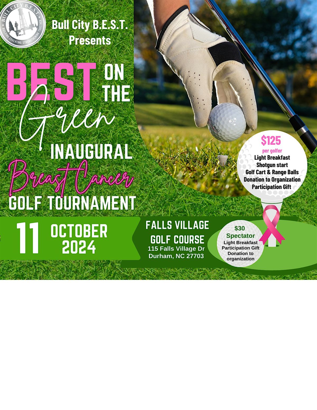 BEST on the Green - Charity Golf Tournament