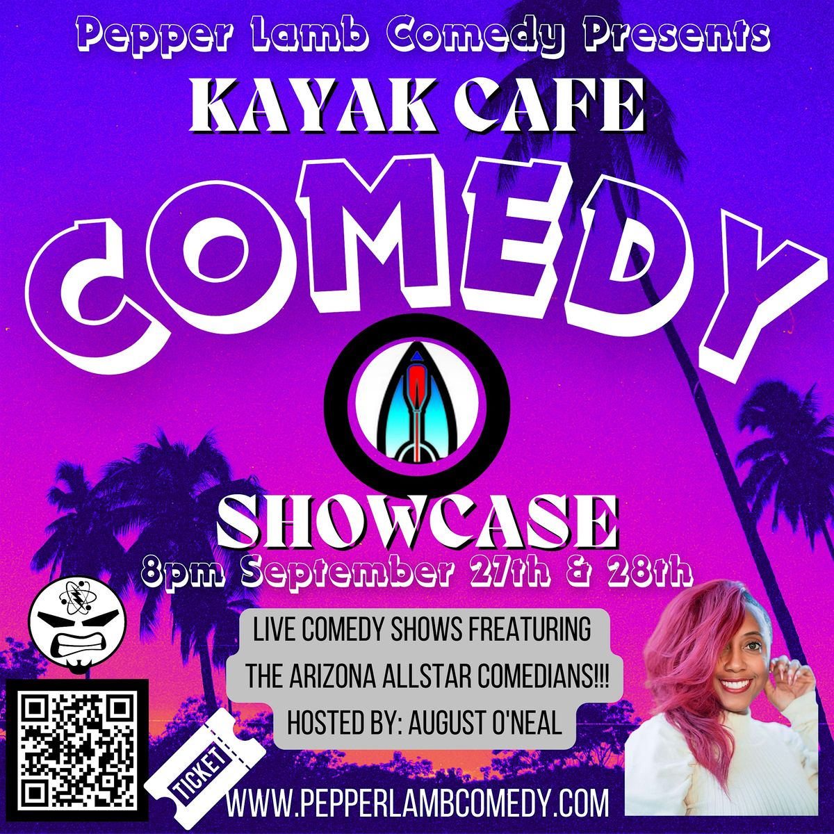 Kayak Comedy Showcase - Saturday September 28th - Arizona Allstars