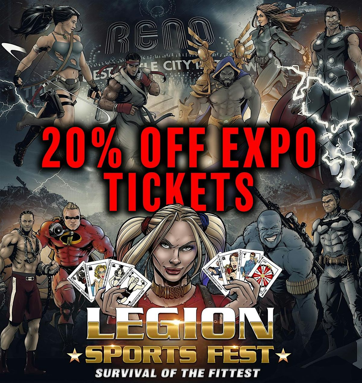 GOLD VIP Access Legion Sports Fest