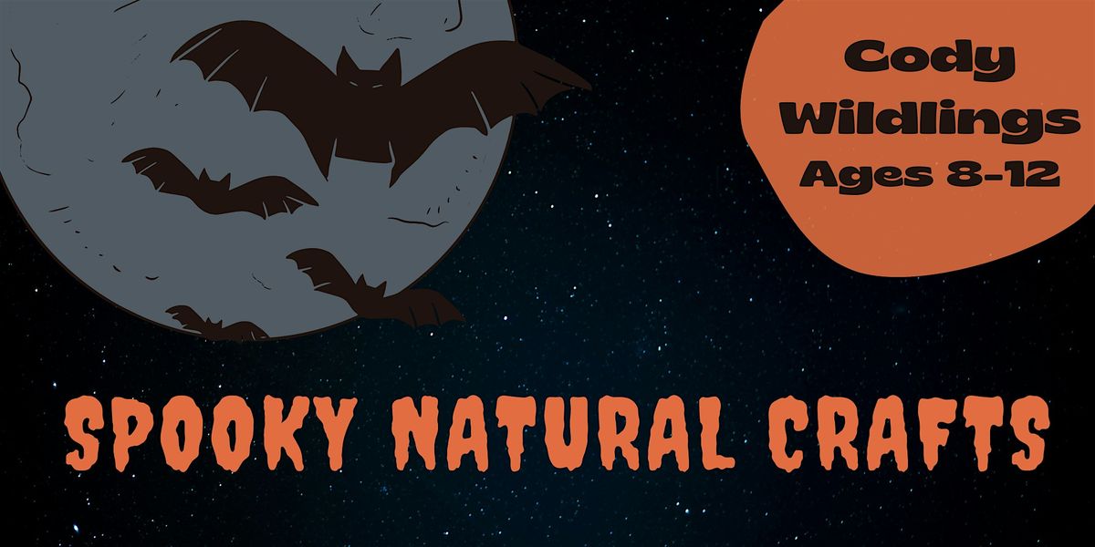 Spooky Natural Crafts at Cody Dock