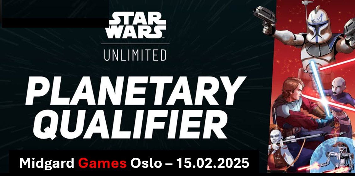 Star Wars Unlimited: Planetary Qualifiers of Twilight - Norway