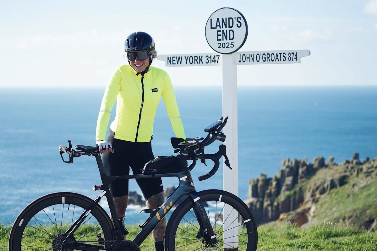 Building Endurance - Talk with World Record Holder Dr Sarah Ruggins