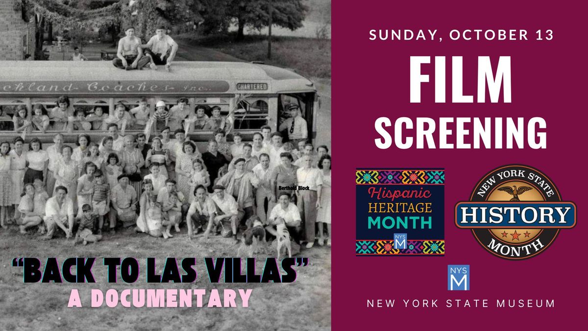 Echoes of Las Villas: Film & Discussion on the History of Latin American Retreats in the Catskills