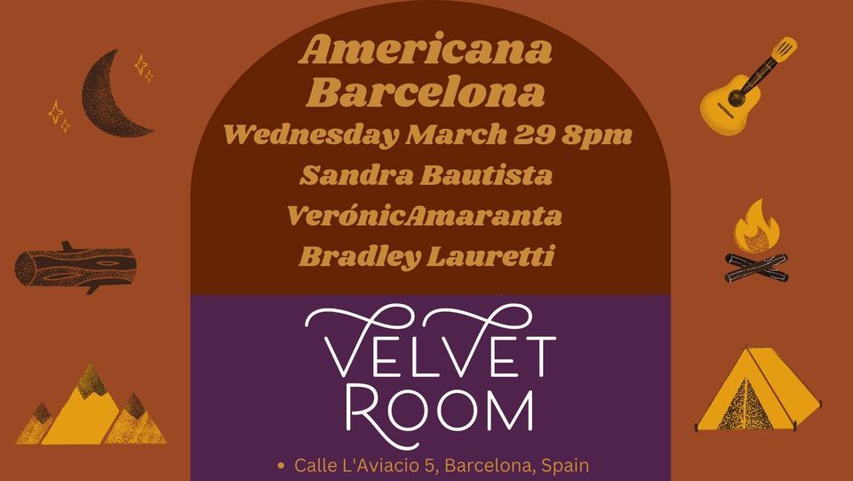 Americana Barcelona Showcase at the Velvet Room