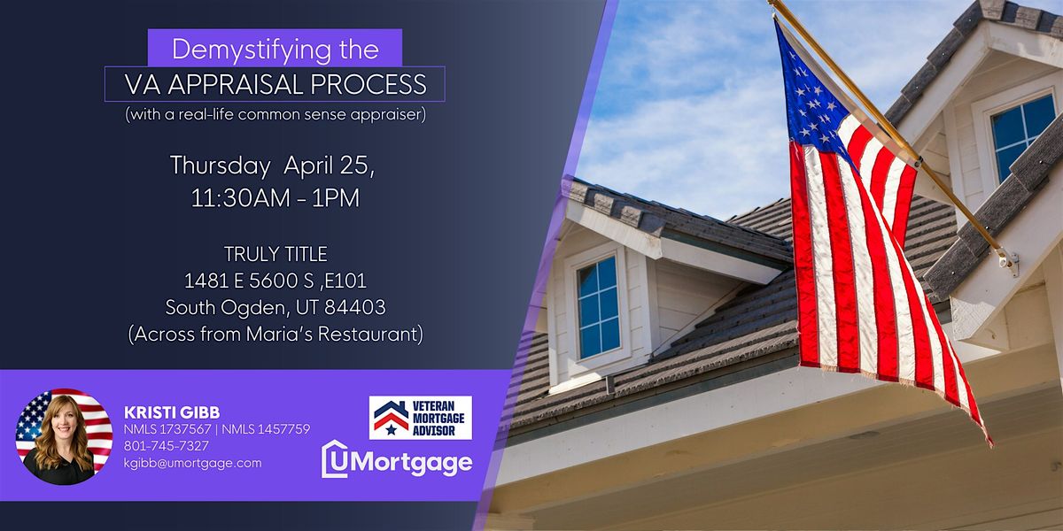 Demystifying the VA Appraisal Process, Truly Title (across from Maria's