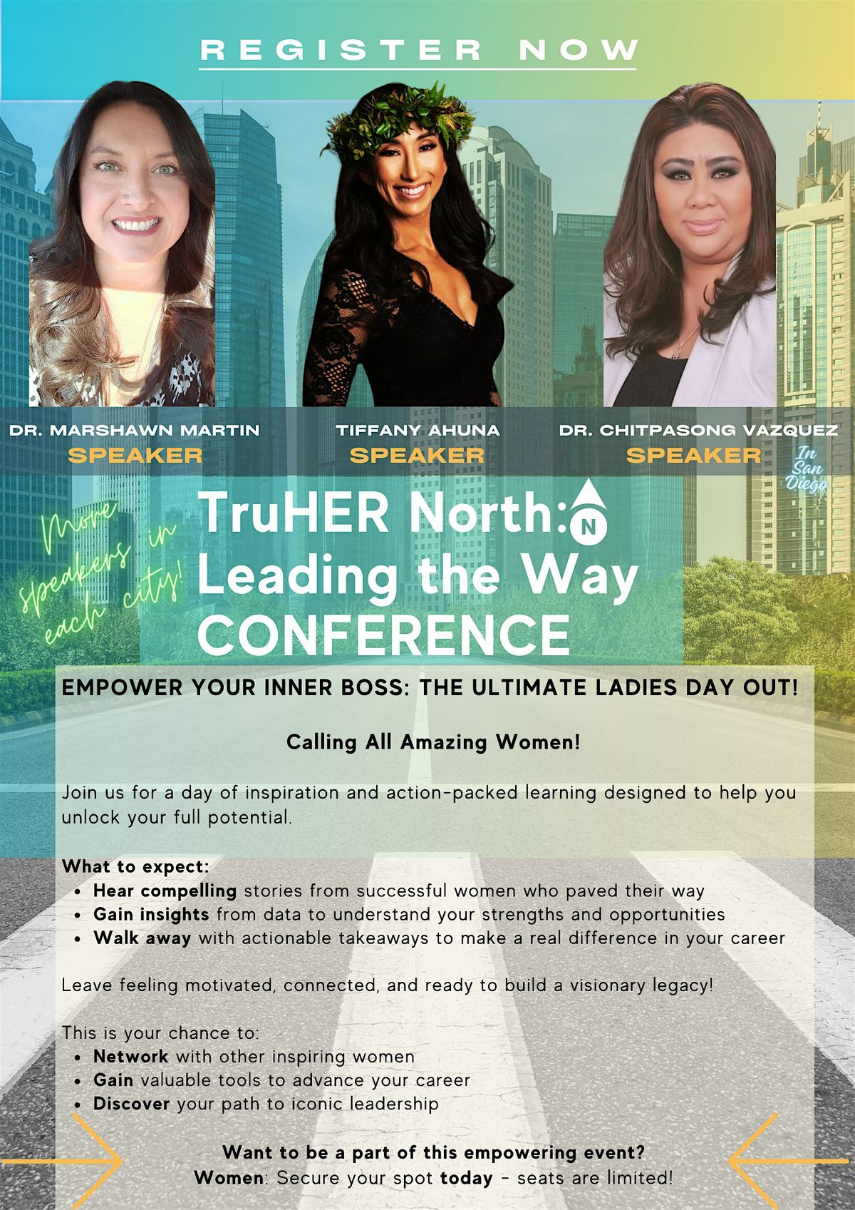 TruHER North: Leading The Way Women's Conference! (San Diego)