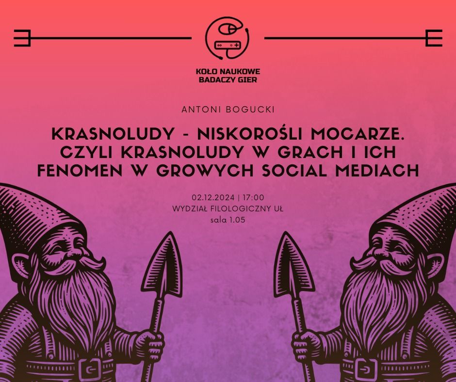 Krasnoludy - niskoro\u015bli mocarze. Czyli krasnoludy w grach i ich fenomen w growych social mediach