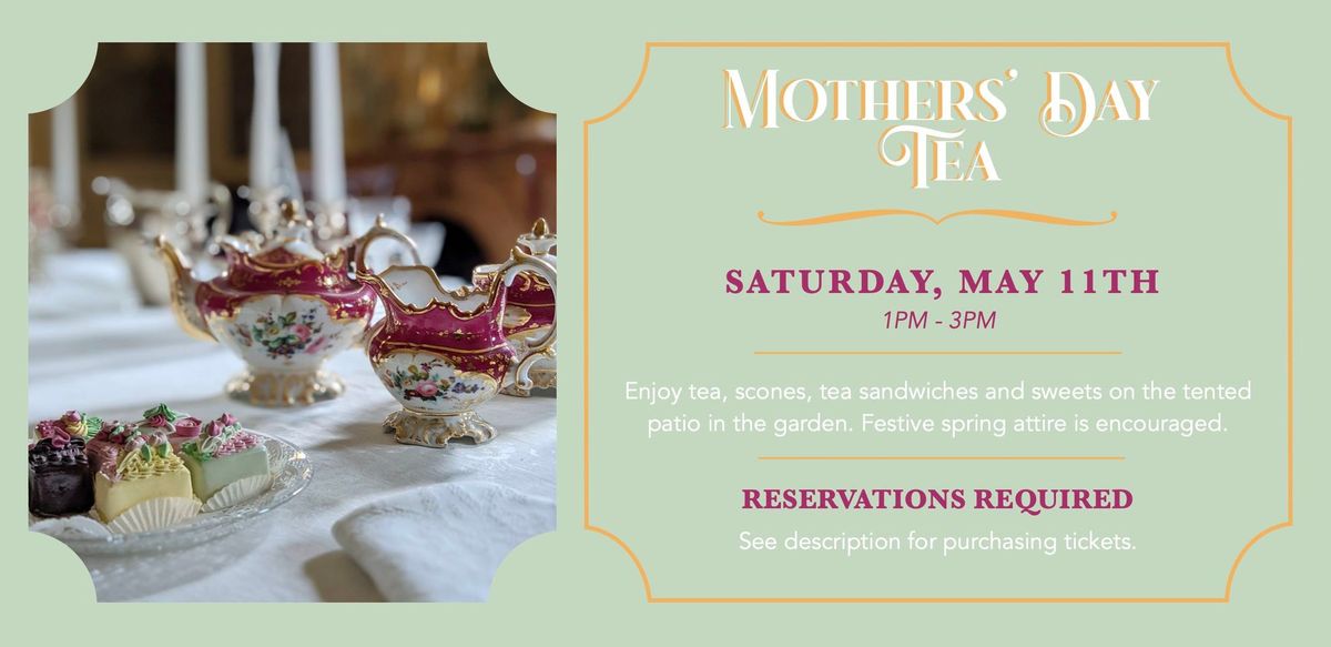 Mothers' Day Tea