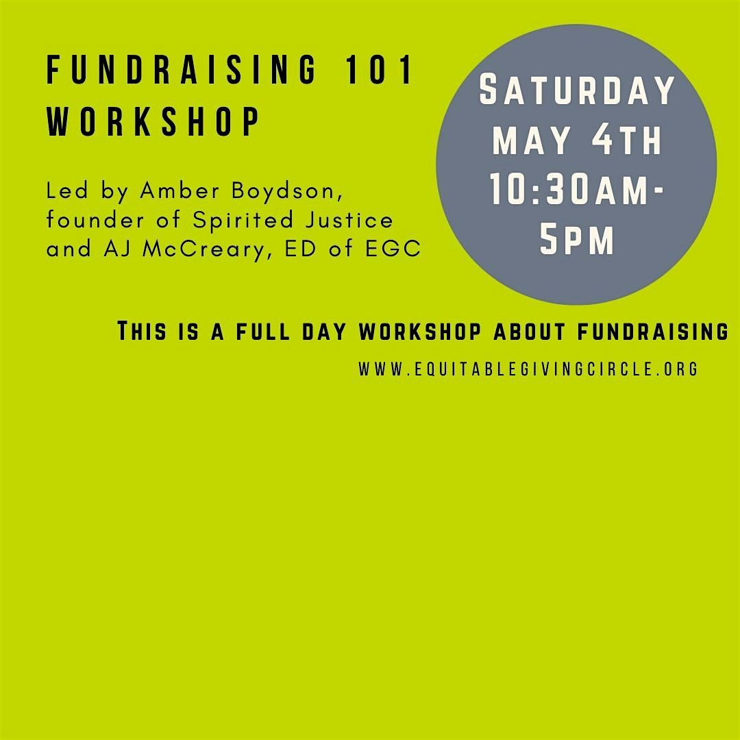 Fundraising Workshop 101