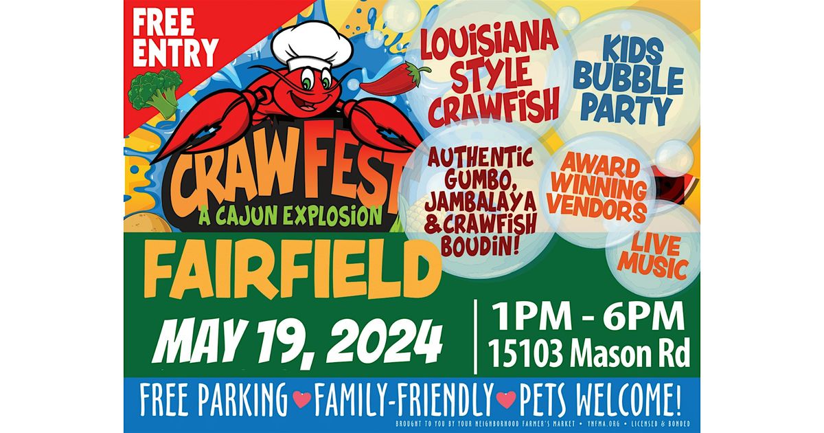 Fairfield  Crawfest 2024