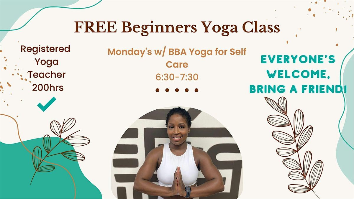 Free Beginner's Yoga Monday's