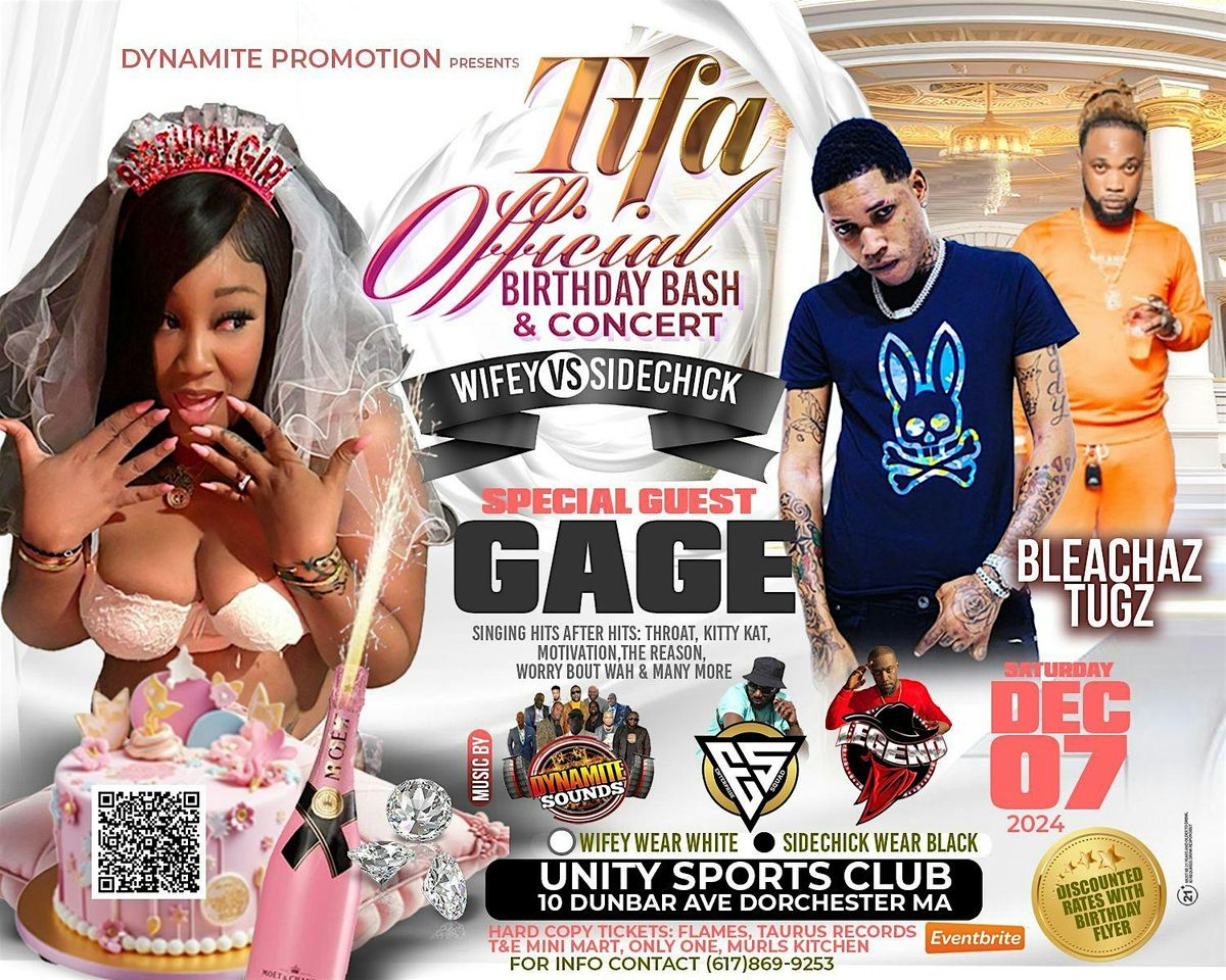 WIFEY VS SIDECHICK FT TIFA & GAGE LIVE IN CONCERT