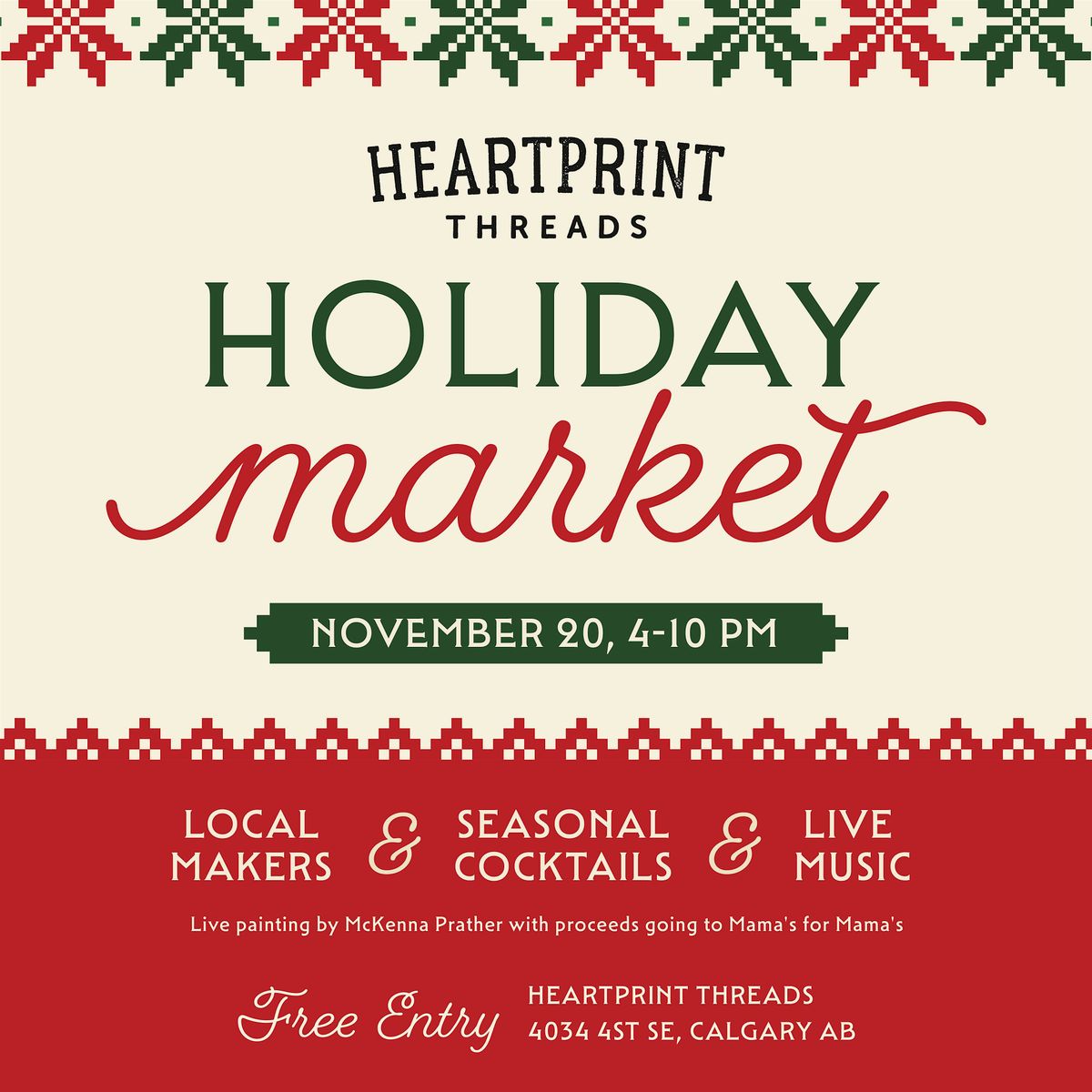 HEARTPRINT HOLIDAY MARKET