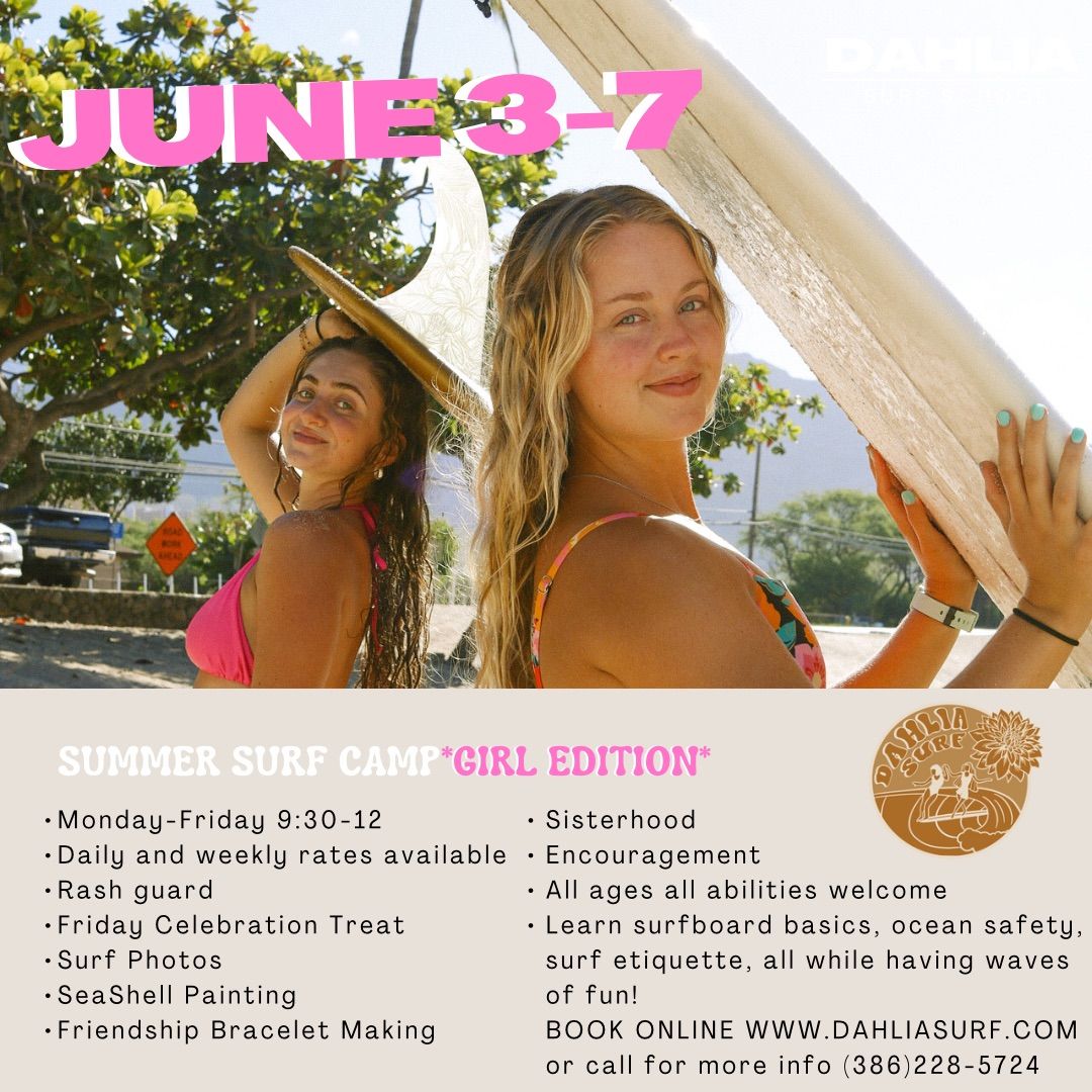 SURF CAMP FOR GIRLS