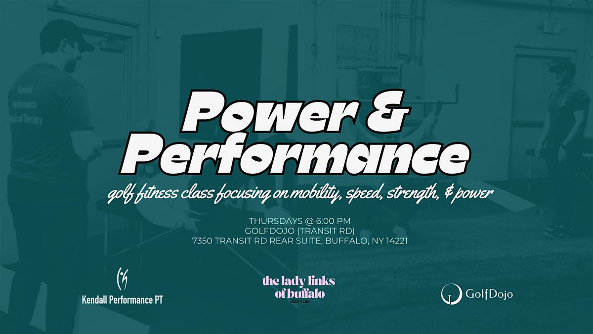 Power & Performance: Golf Fitness Class (6\/27\/24)