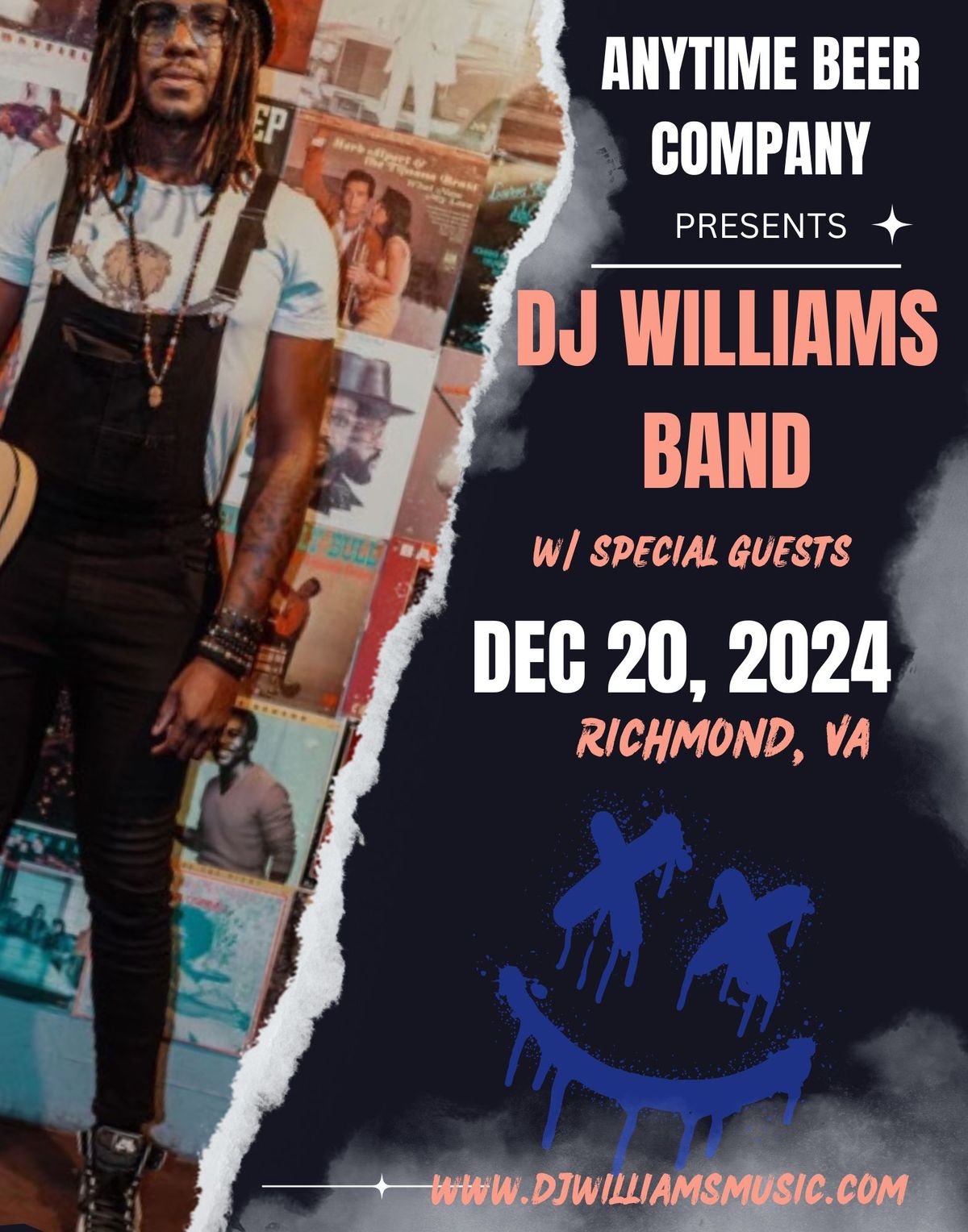 DJ Williams Band @ Anytime Beer Co. - Richmond, VA