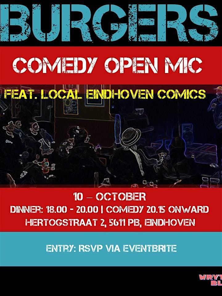 Homebrewed comedy (EN): Featuring local Eindhoven comics