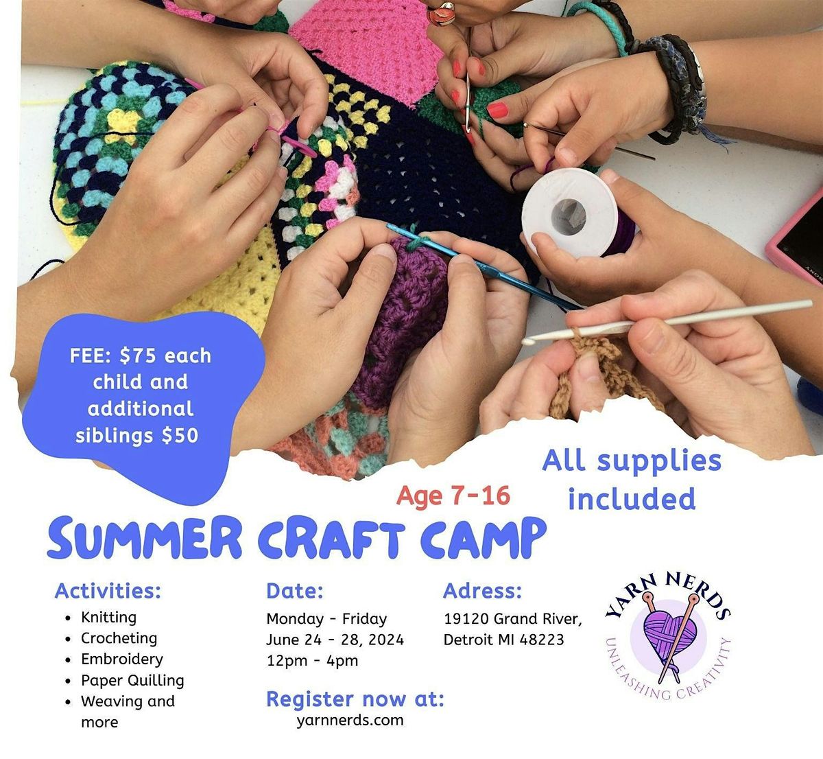 Craft Summer Camp for Kids