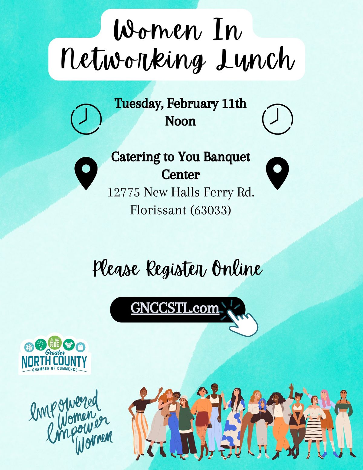 February 2025 Women In Networking Lunch